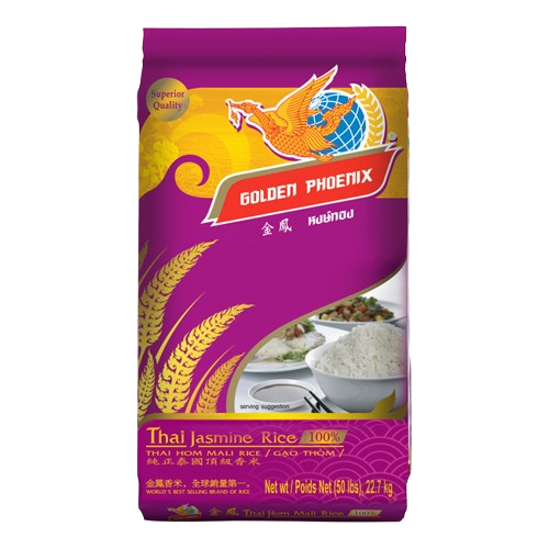 Golden Phoenix Jasmine Rice Hom Mali certified