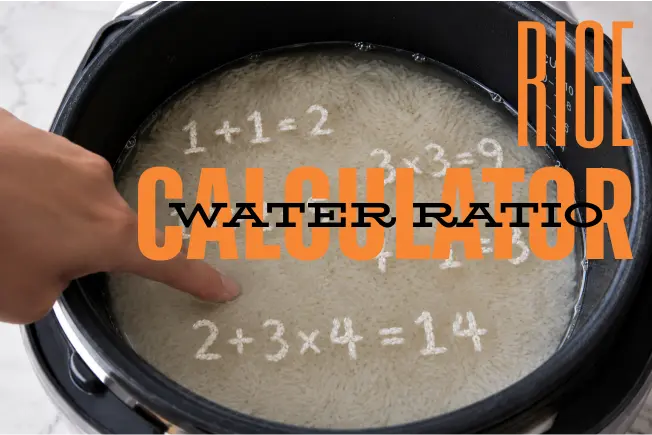 Rice to Water Ratio Calculator